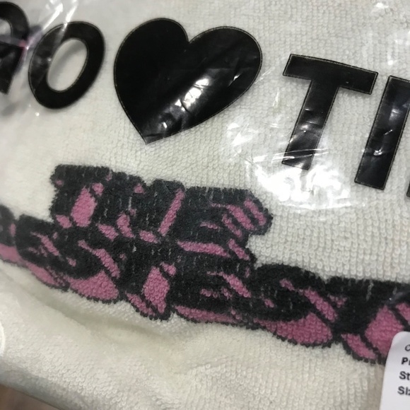 HUGO LOVES TIKI Kid Pant 8T White Terry Pull On Sweatpants School Retro Soft - Picture 5 of 8